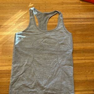 LULULEMON Gray Racerback Tank